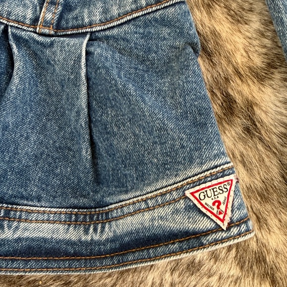 Guess Indigo Denim Peplum Jacket - Picture 4 of 9